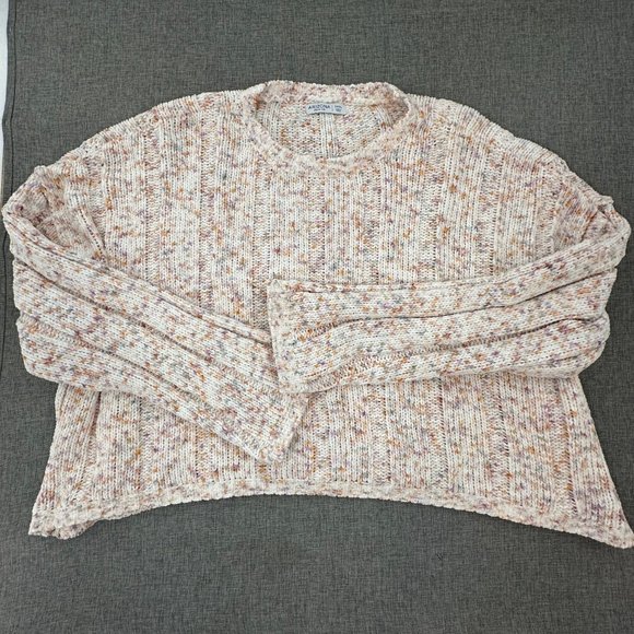 New! Arizona Juniors Womens Knit Sweater Crew Neck Long Sleeve Pullover XXXL - Picture 2 of 12